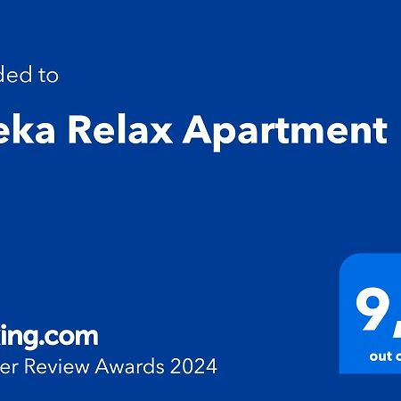 Rijeka Relax Apartment With Parking Zewnętrze zdjęcie
